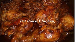 GUYANESE STYLE POT ROAST CHICKEN