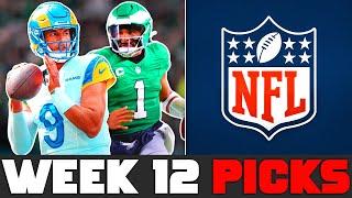 NFL WEEK 12 PICKS 2024