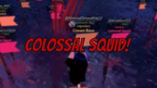 The Best Way To Catch a Colossal Squid in Roblox Fisch!