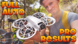 DJI NEO // STUNNING RESULTS WITH FULL AUTO BEGINNER SETTINGS! (here’s how…)