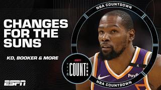 REAL CHANGES coming for the Suns  Kevin Durant trade + Will Devin Booker WANT OUT⁉️ | NBA Countdown