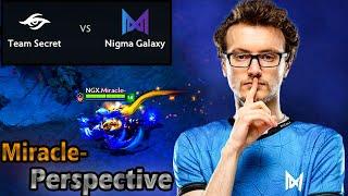 Miracle- PERSPECTIVE | Team Secret Vs Nigma Galaxy 