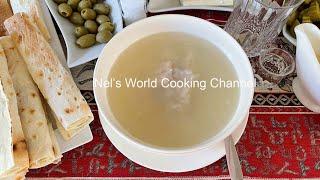 Poor man's food "Khash".  Traditional Khash soup recipe |  KHASH Armenian traditional dish / ԽԱՇ