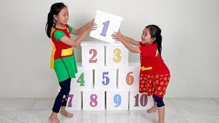 Keysha And Afsheena Learn And Play Game Numbers 1 To 10