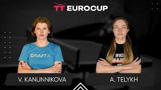 21:05 Vasylysa Kanunnikova - Anastasiia Telykh 05.03.2025 TT Euro.Cup Women Ukraine Star. TABLE 4