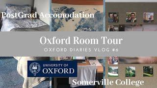 OXFORD ROOM TOUR // PostGrad Accommodation at Somerville College // Oxford Diaries #6