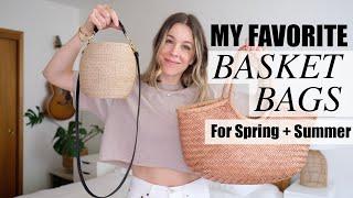 My Favorite Basket Bags for Spring + Summer: Dragon Diffusion and Clare V