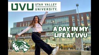 A DAY IN MY LIFE AT UVU (Vlog Edition)  - Utah Valley University