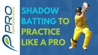 HOMEWORK - SHADOW BATTING MIRROR | BATTING BASICS