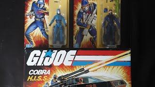 GI Joe: 50th Retro 3.75 - Cobra Commander, Cobra Trooper, & Cobra H.I.S.S. with driver Part 1