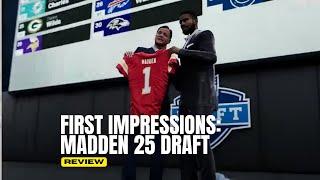Madden 25 Draft & Scouting System: My First Impressions and Gameplay Insights