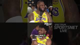 Too Funny! LeBron & Bronny in Action 