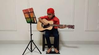 Abir Singh | Trinity College London | Acoustic Guitar | Grade 1 | Global Academy of Music Education