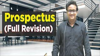 Prospectus | Full Revision | Siddharth Agarwal