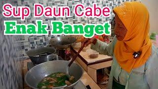 Sup Daun Cabe Kata Biyung Dirah Enak Banget