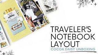 Traveler's Notebook Process 2024 | DT Cocoa Daisy Chapters Kit Unboxing