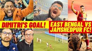 East Bengal vs Jamshedpur FC VLOG!  Goal & Celebration! 