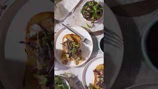 5-Ingredient Creamy Mushroom Toast