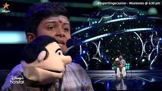 #Krishaang ன் குரலில் "இரு மனம் கொண்ட திருமண வாழ்வில்"..  | Super Singer Junior 8