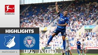 Kramaric Hattrick Brings TSG Victory | TSG Hoffenheim - Holstein Kiel 3-2 | Highlights | MD 1