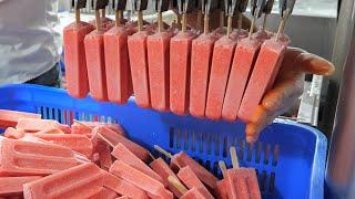 Amazing Popsicle Making Process and Delicious Ice Cream Collection! / 驚奇的冰棒製作過程和美味的冰淇淋特輯！