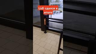 LIDL ГОВОРИЛ "НИКОГДА"  НО СДАЛСЯ #лидл #кассир #супермаркет #латвия