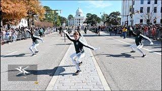 Jefferson Davis High School Marching In the 2019 Turkey Day Classic Parade