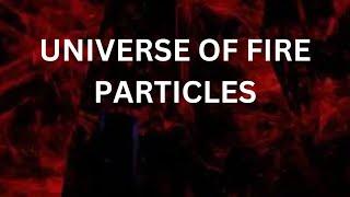 Universe of Fire Particles | Digital Technology Artworks