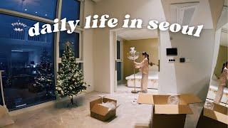 seoul vlog️ scalp spa massage, personal color analysis, blind date, cooking, decorating my new home