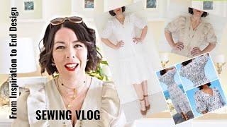 Sewing Vlog - The Process from Inspiration to End Design