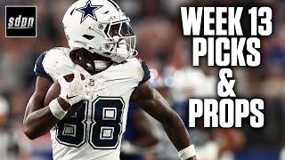 NFL Week 13 Picks, Best Bets & Thanksgiving Day Props! | Drew & Stew