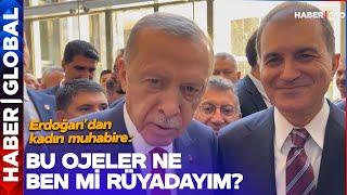 Erdoğan Kadın Muhabirin Tırnaklarını Görünce Şaştı Kaldı: Bu Ojeler Ne? Ben mi Rüyadayım?