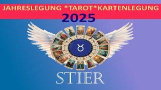  STIER 2025🃏Tarot-Orakel/ Große Jahreslegung ▶Die Sicherheit kommt...