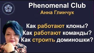 Phenomenal Club: Как правильно работают клоны Как работают команды Как быстро строить доминошки 