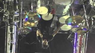 Glen Sobel rides Tommy Lee's Crucifly drum coaster