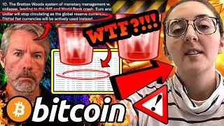  BITCOIN ALERT!!! COINS MOVING NOW!!! ALAMEDA WALLET ACTIVE!! SAYLOR SOLD?!