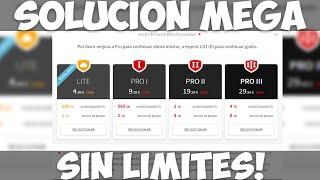 Como Exeder El limite Que Te Pone MEGA, Solución Limite De MEGA Descarga Sin Restricciones