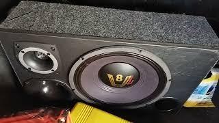 woofer Compet v8 12 polegadas com defeito