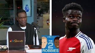 Arsenal get back on track in dominant win v. Nottingham Forest | The 2 Robbies Podcast | NBC Sports