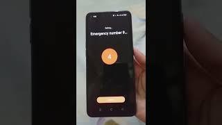 How to call Emergency SOS in realme