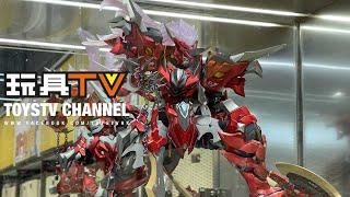 「爆玩具」模壽 Moshow 至臻X级 空呪羅 機動戰隊 Noble Class X Series Kidou Sentai Iron Saga Asyura TOYSTV Review