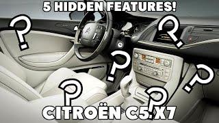 5 Secret Hidden Features Of the Citroen C5 X7!