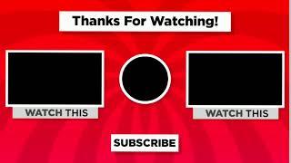 Free Outro Template *No copyright* #14 | FREE TO USE