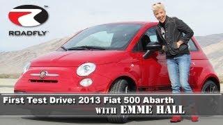 Fiat Abarth First Test Drive by RoadflyTV with Emme Hall