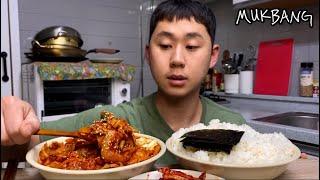 돼지두루치기와 대접밥입니다[먹방MUKBANG]