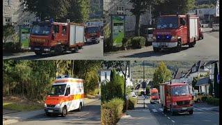 [Waldbrand] Freiwillige Feuerwehren Olsberg + DRK KV Brilon