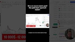 Есть ли смысл ловить дно? Как действует крупный игрок?