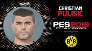 How to create Christian Pulisic in PES 2019 (FAST)