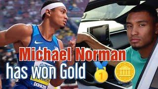 Michael Norman wins gold in men’s 400 at World Athletics Championships 2022