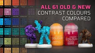 Comparison: All 61 OLD & NEW CONTRAST COLOURS in 1 video (new 2022 paints review & walkthrough)